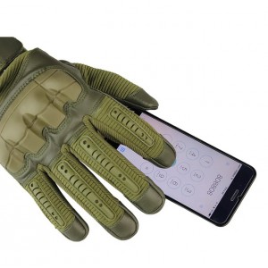 Перчатки тактические защитные A.S.S. Tactical-26 олива [STRIKE GEAR]